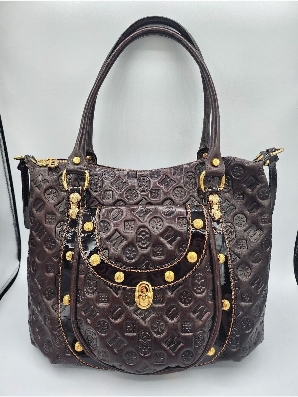 Marino Orlandi Leather Handbag NEW